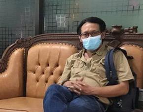 Jubir Gugus Tugas COVID-19 Sultra, Dokter Laode Wayong Rabiul Awal. Foto: Ist.