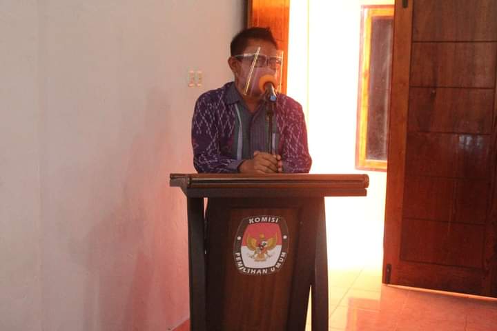 Ketua KPU Muna, Kubais. Foto: Sunaryo/Telisik