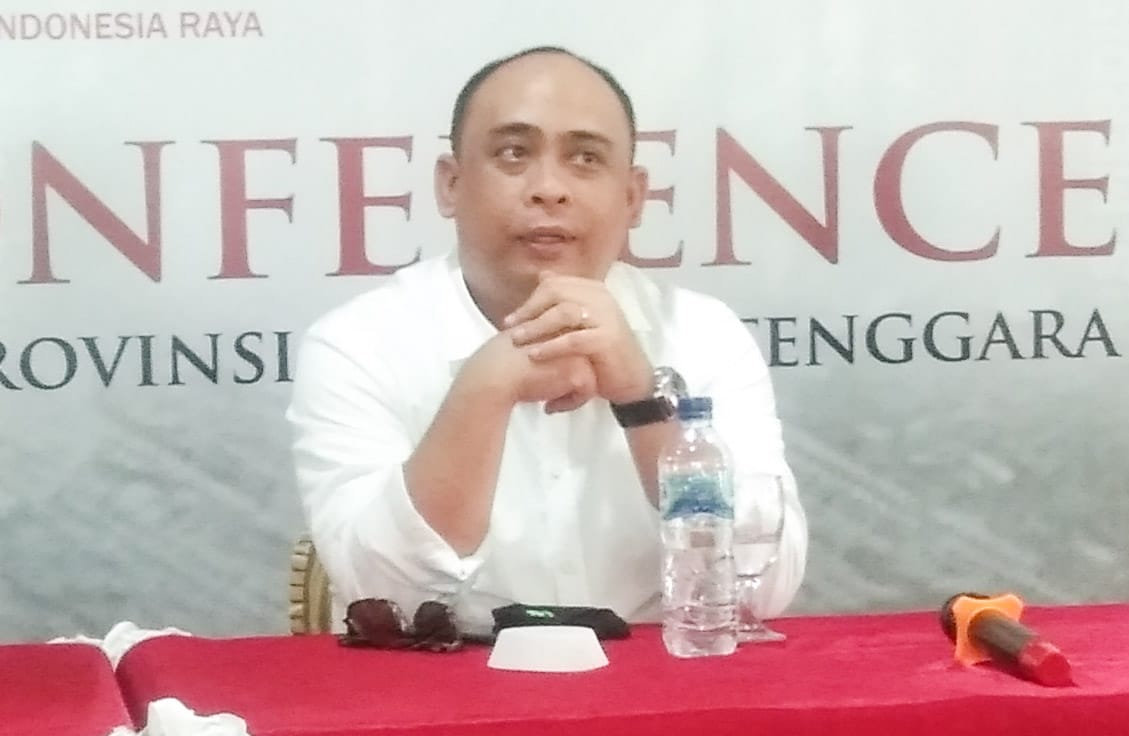 Ketua DPD Partai Gerindra Sultra, Andi Ady Aksar. Foto: Kardin/Telisik