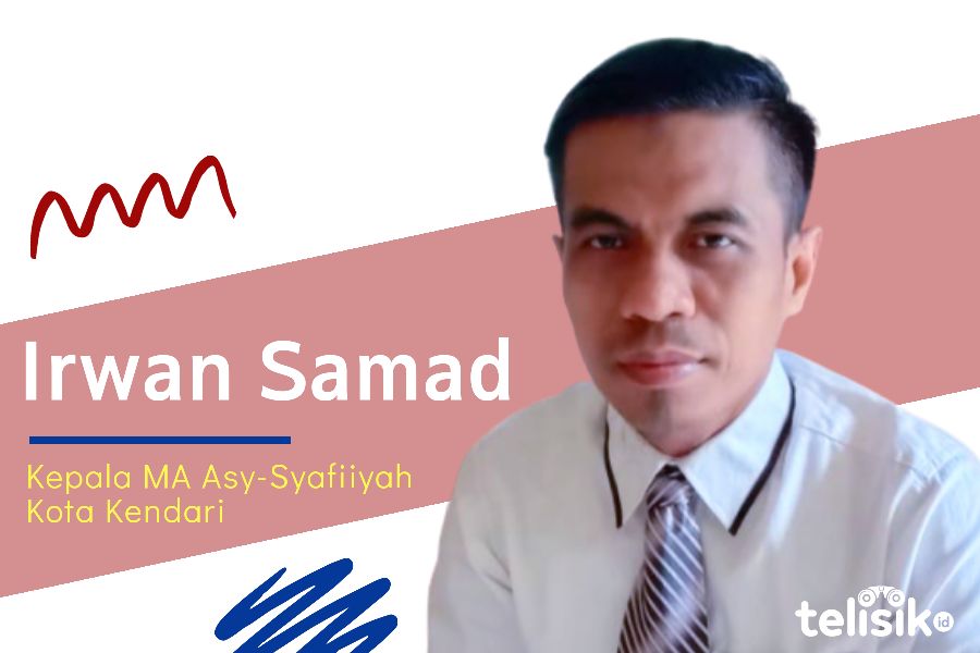 Irwan Samad, S.PdI, M.Pd, Kepala MA Asy-Syafiiyah Kota Kendari. Foto: Ist.