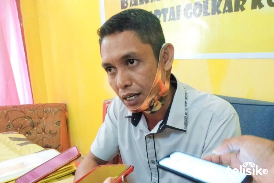 Ketua Steering Committee Musda ke-X DPD II Golkar Kendari, Mouliddin. Foto: Musdar/Telisik