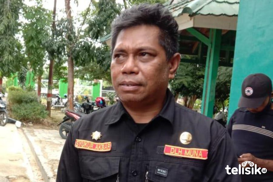 Kepala DLH Muna, Abdul Sukur Akbar. Foto: Sunaryo/Telisik