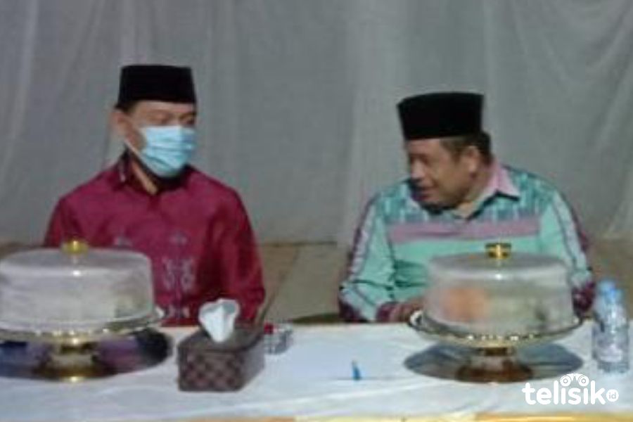 LM Rusman Emba bersama LM Baharuddin. Foto: Sunaryo/Telisik