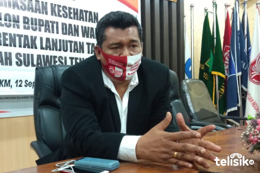 Ketua KPU Sultra, La Ode Abdul Natsir Muthalib. Foto: Musdar/Telisik