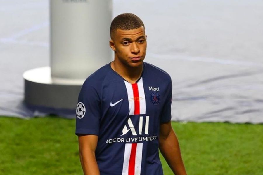Penyerang PSG dan Timnas Prancis Kylian Mbappe. Foto: Repro Instagram