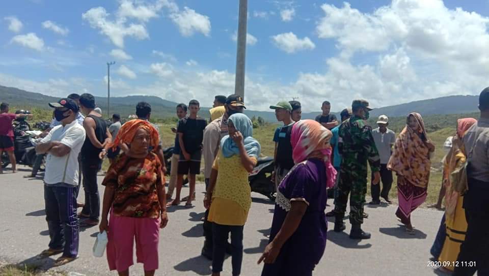 Warga kembali mendatangi wilayah perbatasan. Foto: Ist.