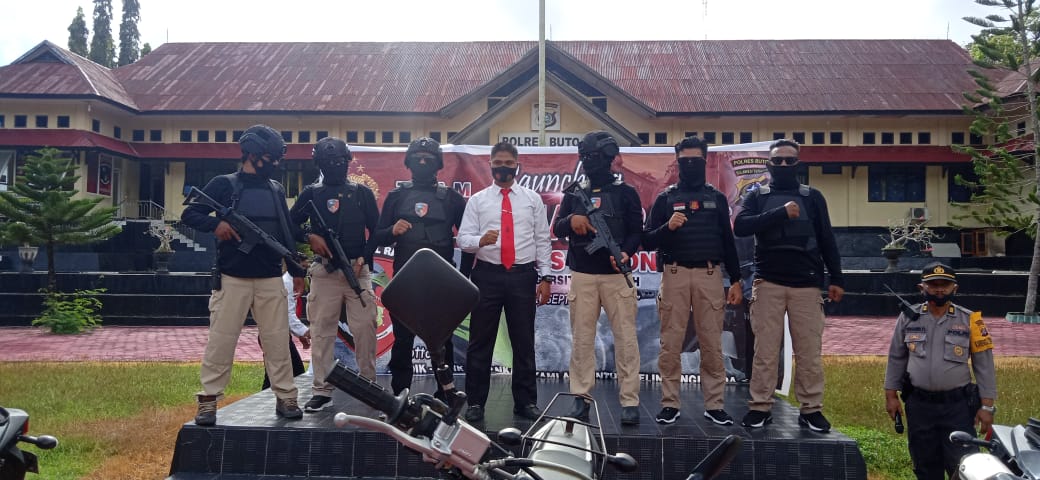 Launching Tim Criminal Rays Polres Buton. Foto: Ist.