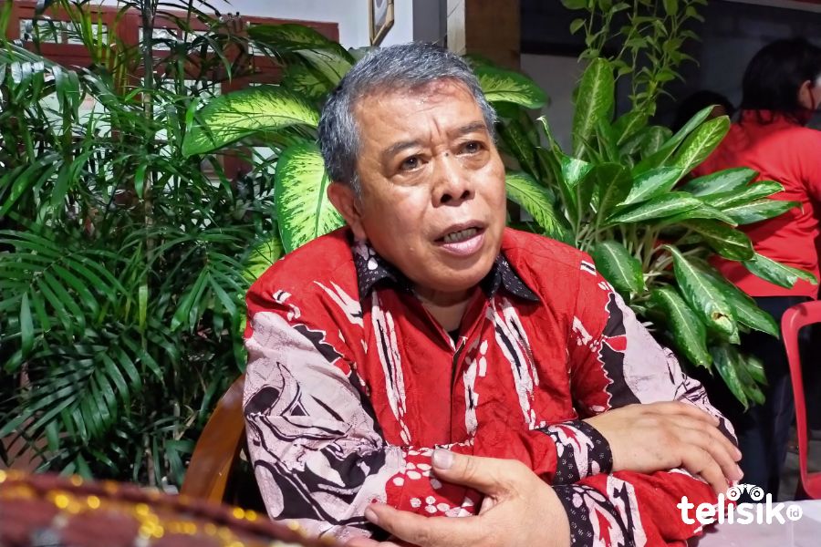 Ketua DPD PDIP Jatim Kusnadi. Foto: Try Wahyudi Ari Setyawan/Telisik
