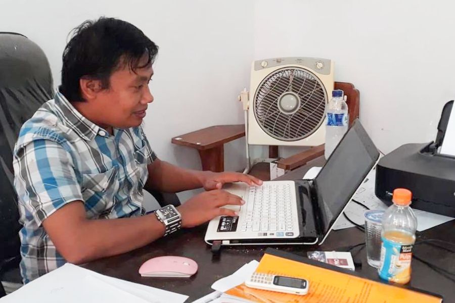 Presidium Lembaga Kajian Pembangunan Daerah dan Demokrasi Sultra, Muh Amsar. Foto: Ist.