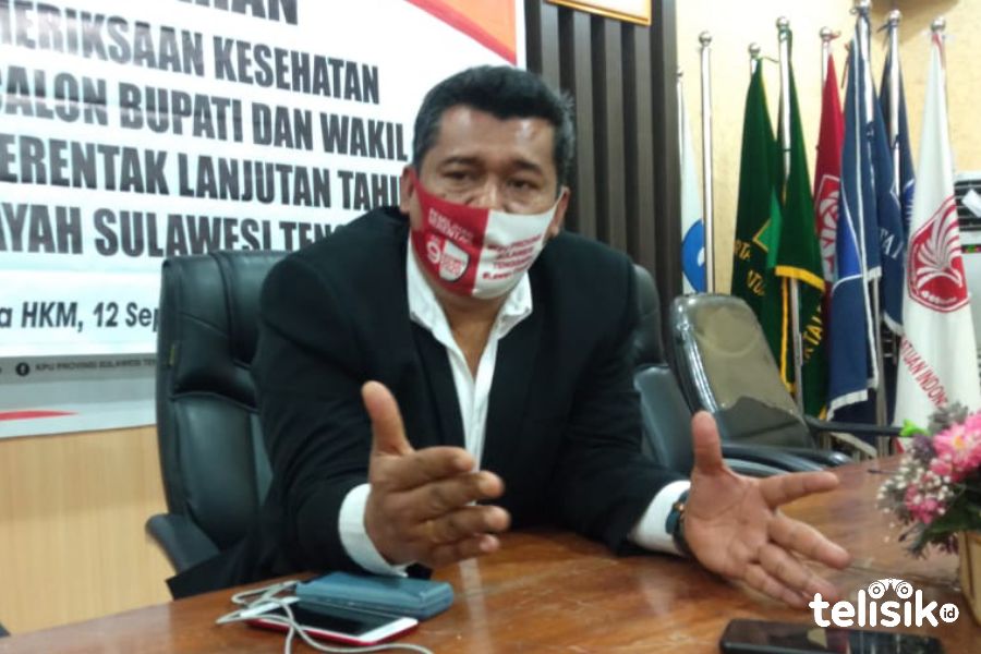 Ketua KPU Sultra, La Ode Abdul Natsir. Foto: Musdar/Telisik