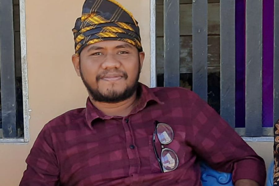 Mantan Ketua BEM UHO, Maco Pratama. Foto: Ist.