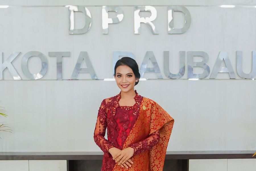 Anggota DPRD Kota Baubau, NA. Foto: Repro Instagram