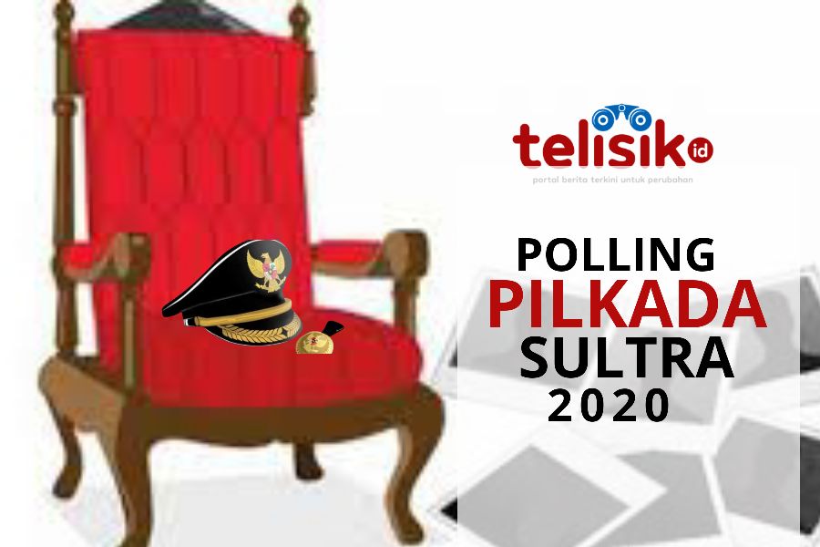 Ilustrasi Polling Pilkada Sultra 2020. Foto: Dok. Telisik.id