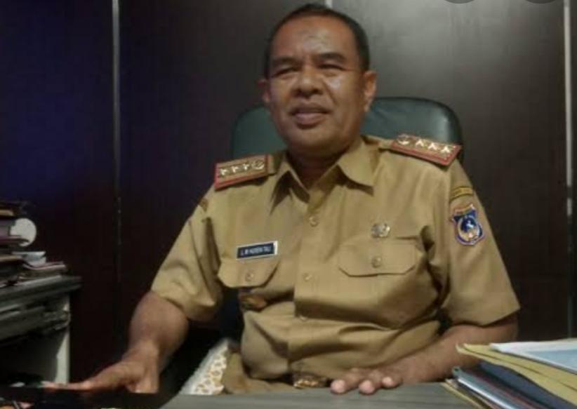 Ketua Panselda CPNS Mubar, LM Husein Tali. Foto: Ist.