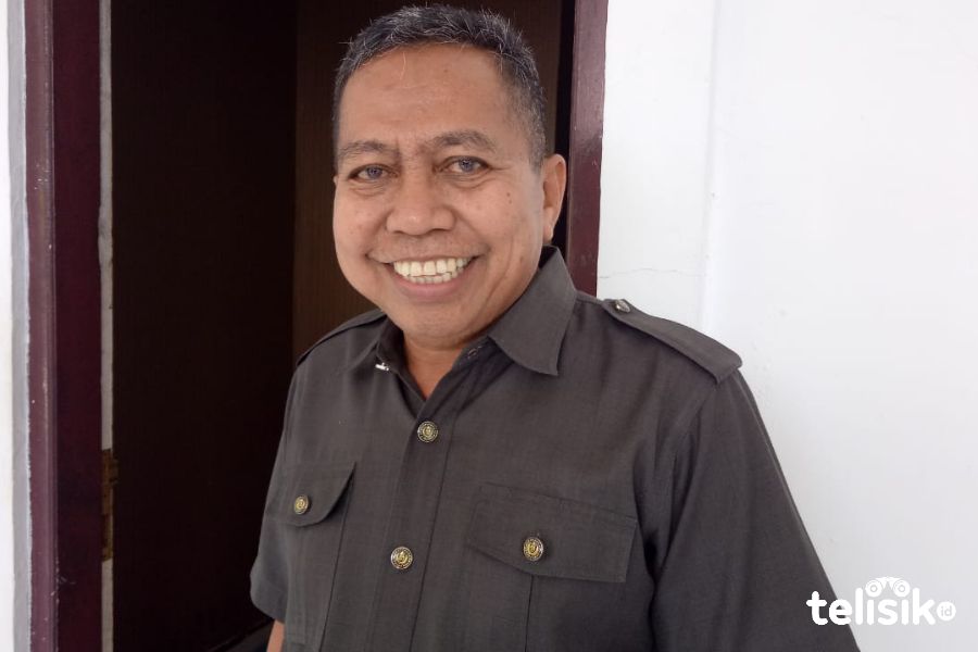 Ketua Fraksi Golkar DPRD Muna, La Ode Dyrun. Foto: Sunaryo/Telisik