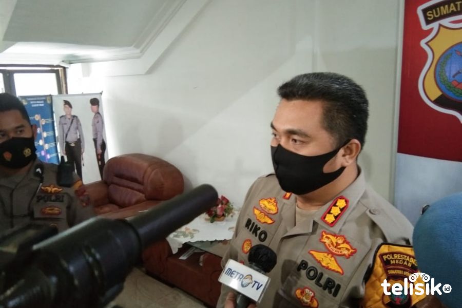 Kapolrestabes Medan, Kombes Pol Riko Sunarko. Foto: Ones Lawolo/Telisik