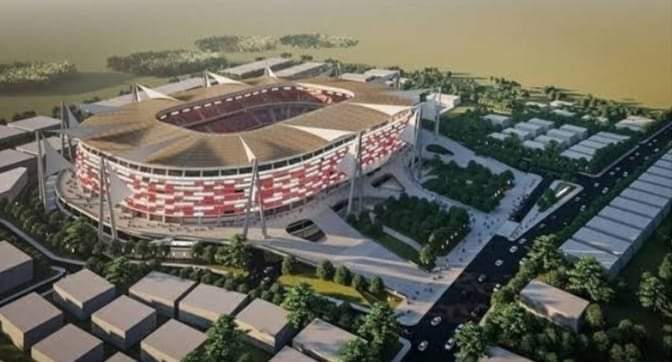 Desain Stadion Mattoanging yang baru. Foto: Ist.