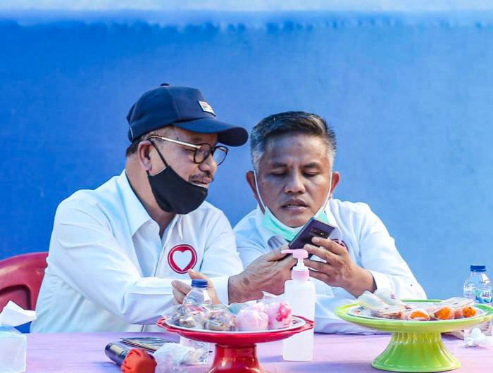 Paslon Bupati dan Wakil Bupati Konsel, Surunuddin Dangga dan Rasyid. Foto: Ist.