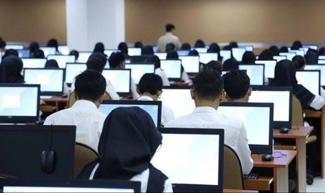 Proses seleksi rekrutmen CPNS. Foto: Repro Tribunnews.com