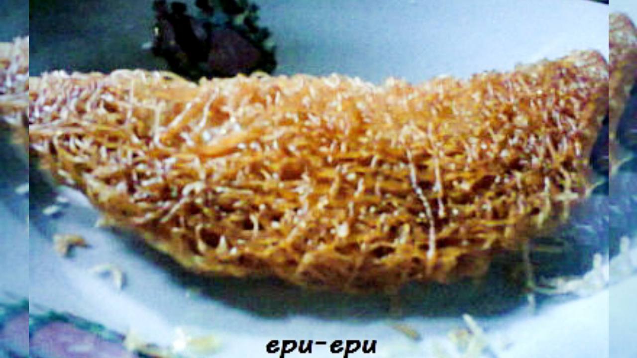 Karasi khas Wakatobi berbentuk Epu-epu. Foto: Ist.