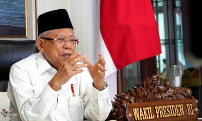 Wakil Presiden RI, KH Ma'ruf Amin. Foto: Ist.