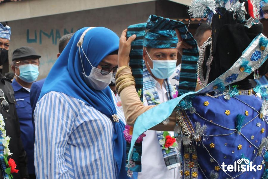 Paslon HATI. Foto: Mohamad Lukman Saputra/Telisik