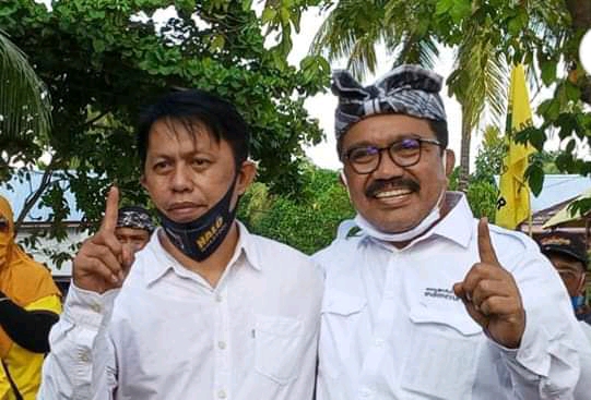 Ketua Bappilu DPC PDI-P, Muhammad Syawal (kiri). Foto: Ist.