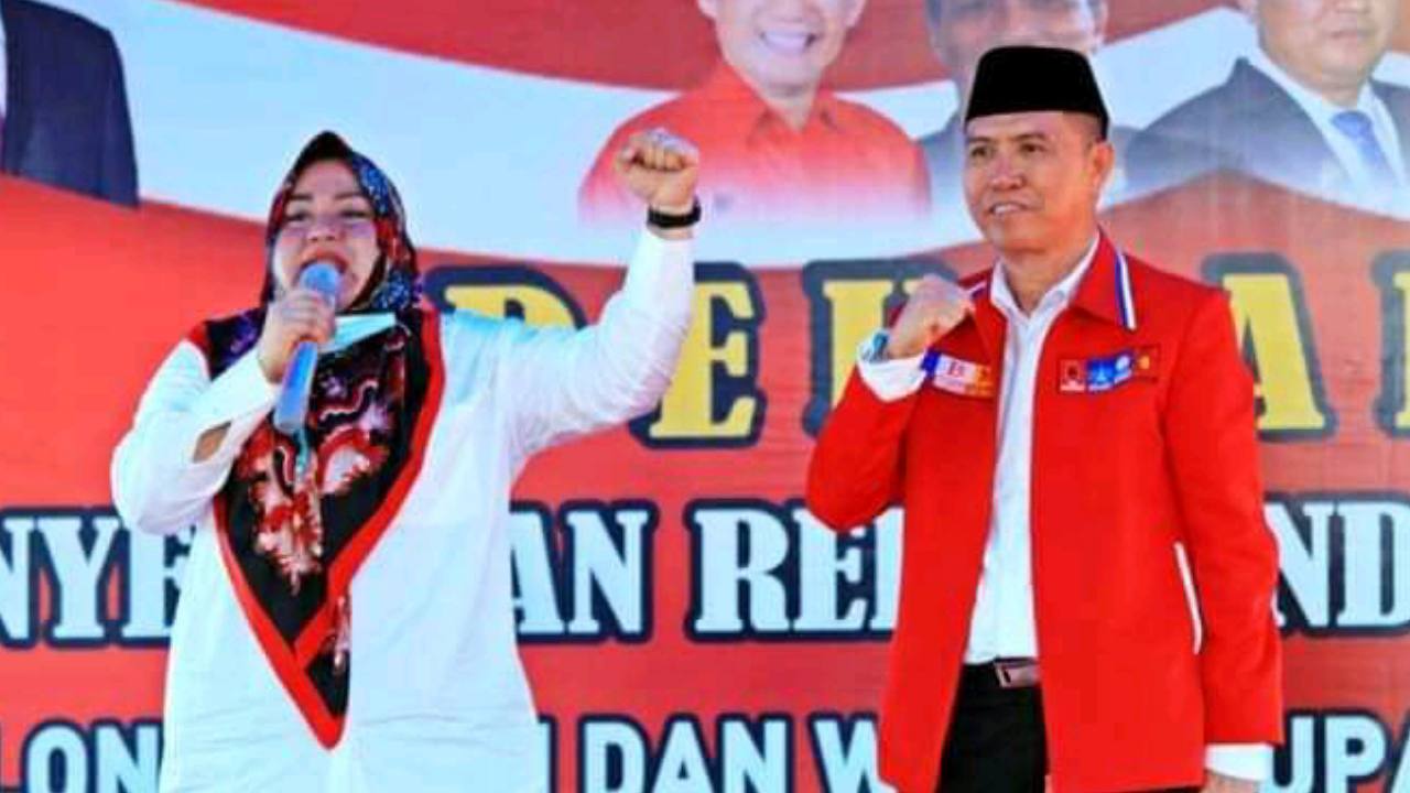 Pasangan Calon Samsul Bahri Madjid-Andi Merya Nur (SBM). Foto: Ist.