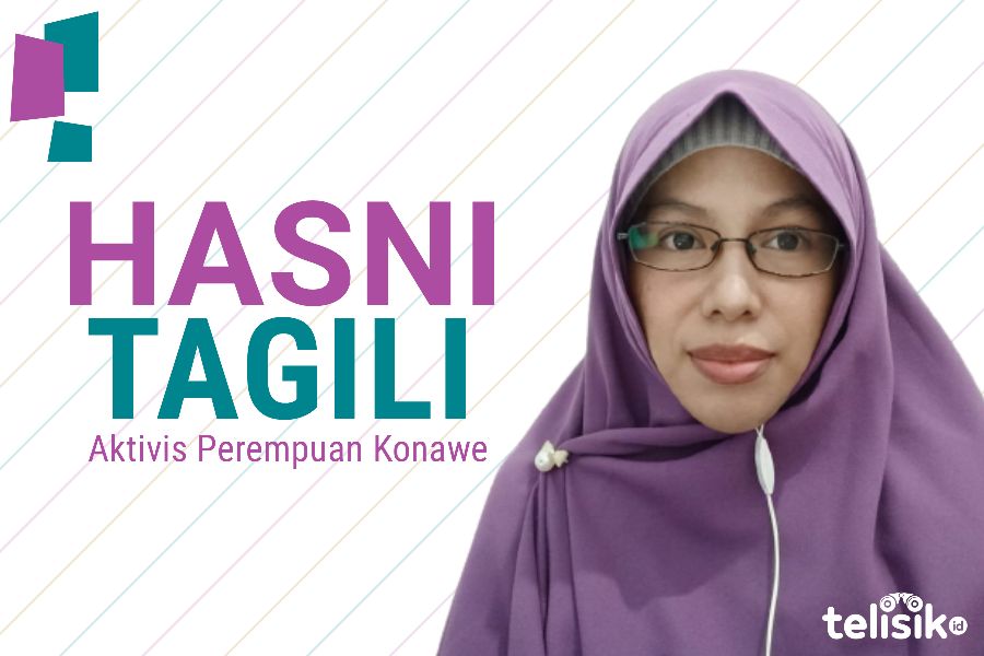 Hasni Tagili, M.Pd, Aktivis Perempuan Konawe. Foto: Ist.