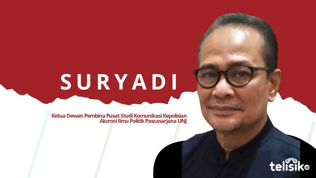 Suryadi, Ketua Dewan Pembina Pusat Studi Komunikasi Kepolisian dan Alumni Ilmu Politik Pascasarjana Universitas Nasional Jakarta. Foto Ist.