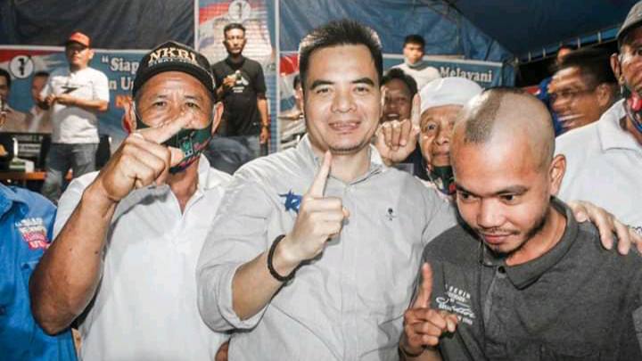 Raup (tengah). Foto: Ist.