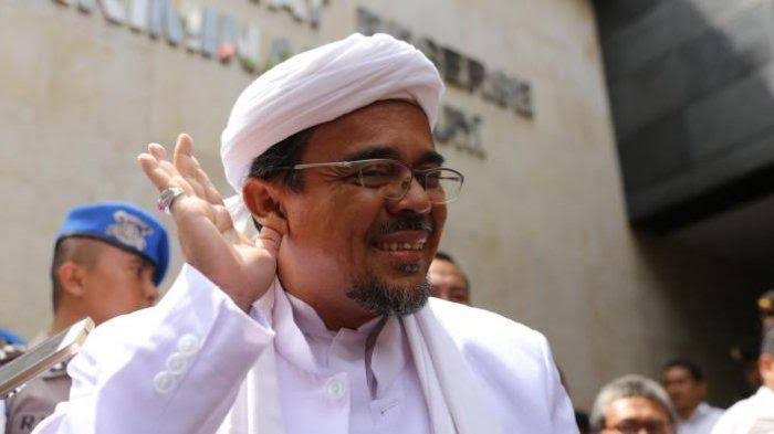 Imam Besar FPI, Habib Rizieq Shihab. Foto: Repro tribunnewswiki.com