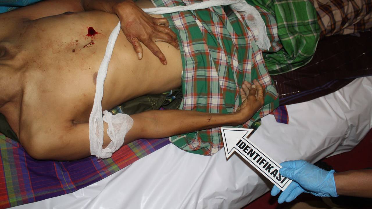 Nasaruddin, kakek pensiunan PNS tewas di tangan rekannya sendiri. Foto: Ist.