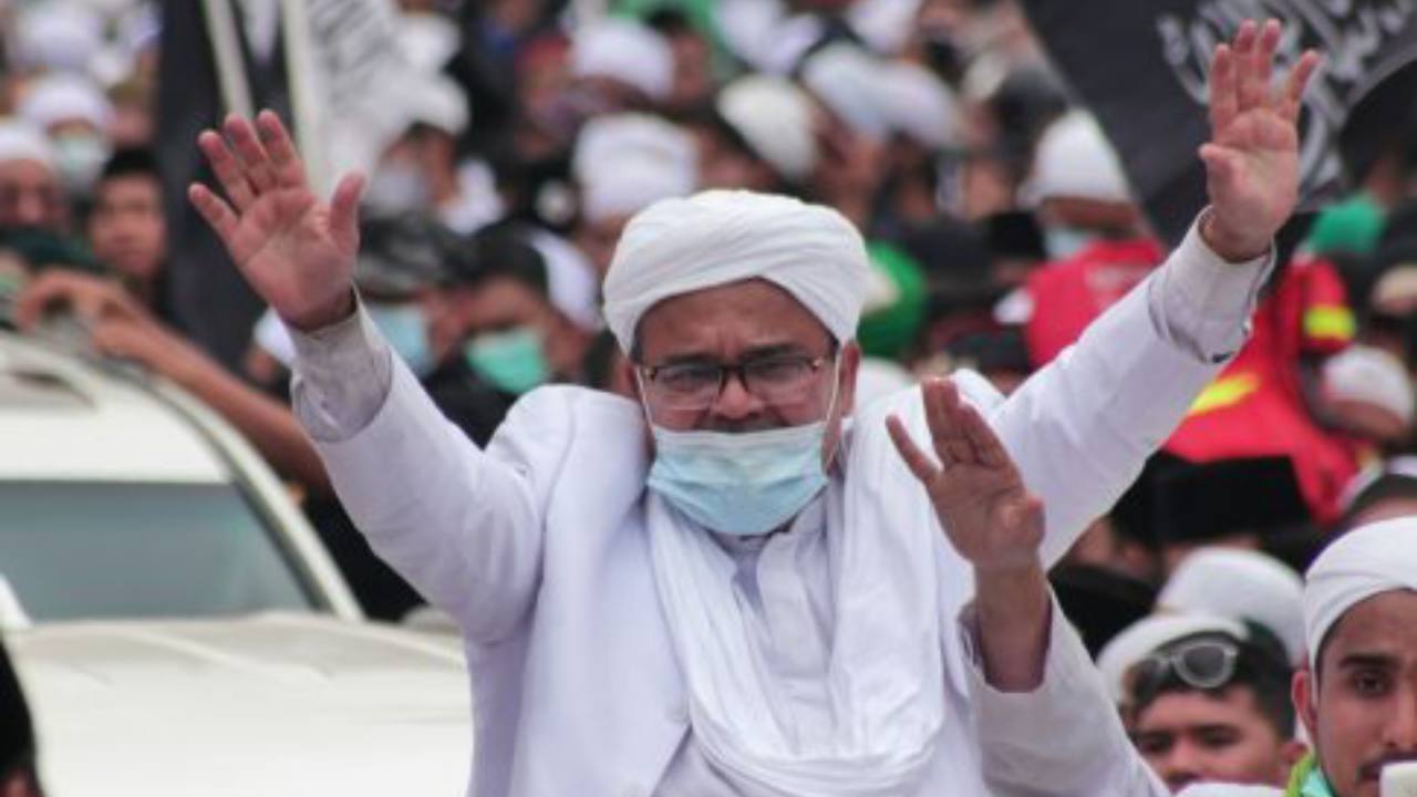 Imam Besar FPI, Habib Rizieq Shihab. Foto: Repro fajar.co.id
