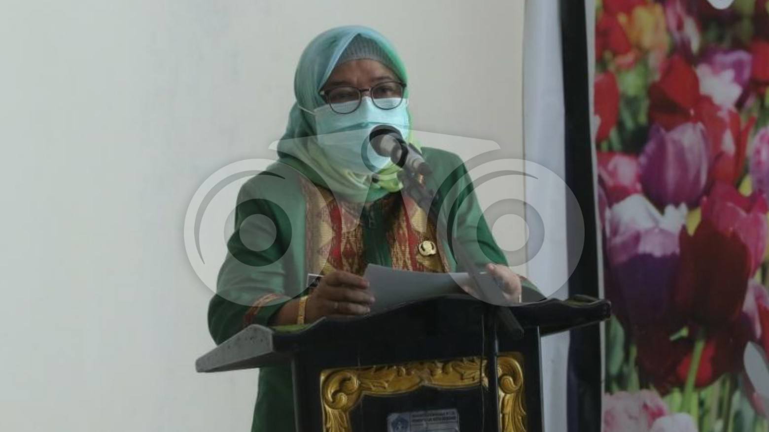 Kepala Dinas Kesehatan Kota Kendari, drg. Rahminingrum. Foto: Sasmiraza/Telisik