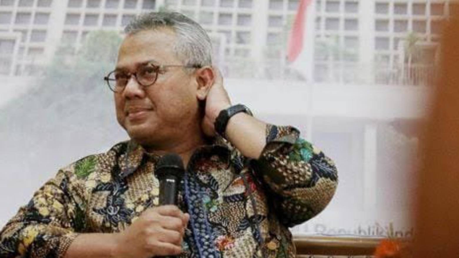 Ketua KPU, Arief Budiman. Foto: Repro CNNIndonesia.com