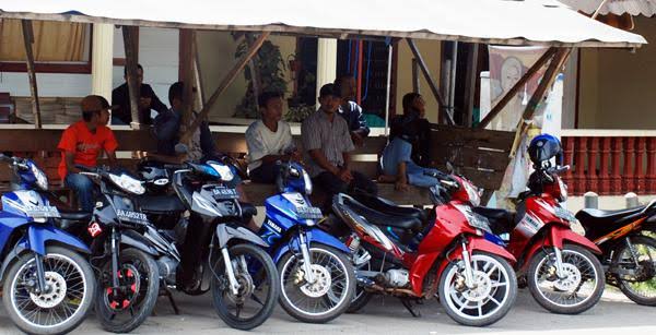 Ilustrasi ojek pangkalan. Foto: Repro google.com