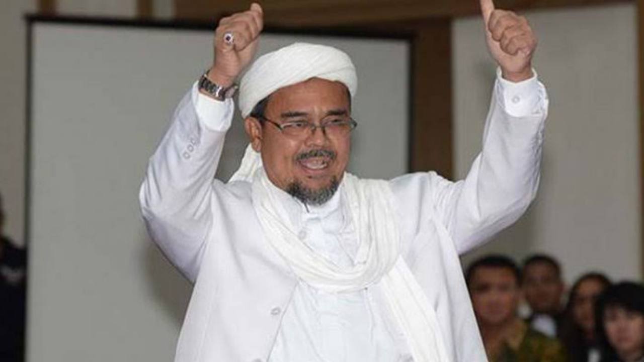 Imam Besar FPI, Habib Rizieq Shihab. Foto: Repro tribunnews.com