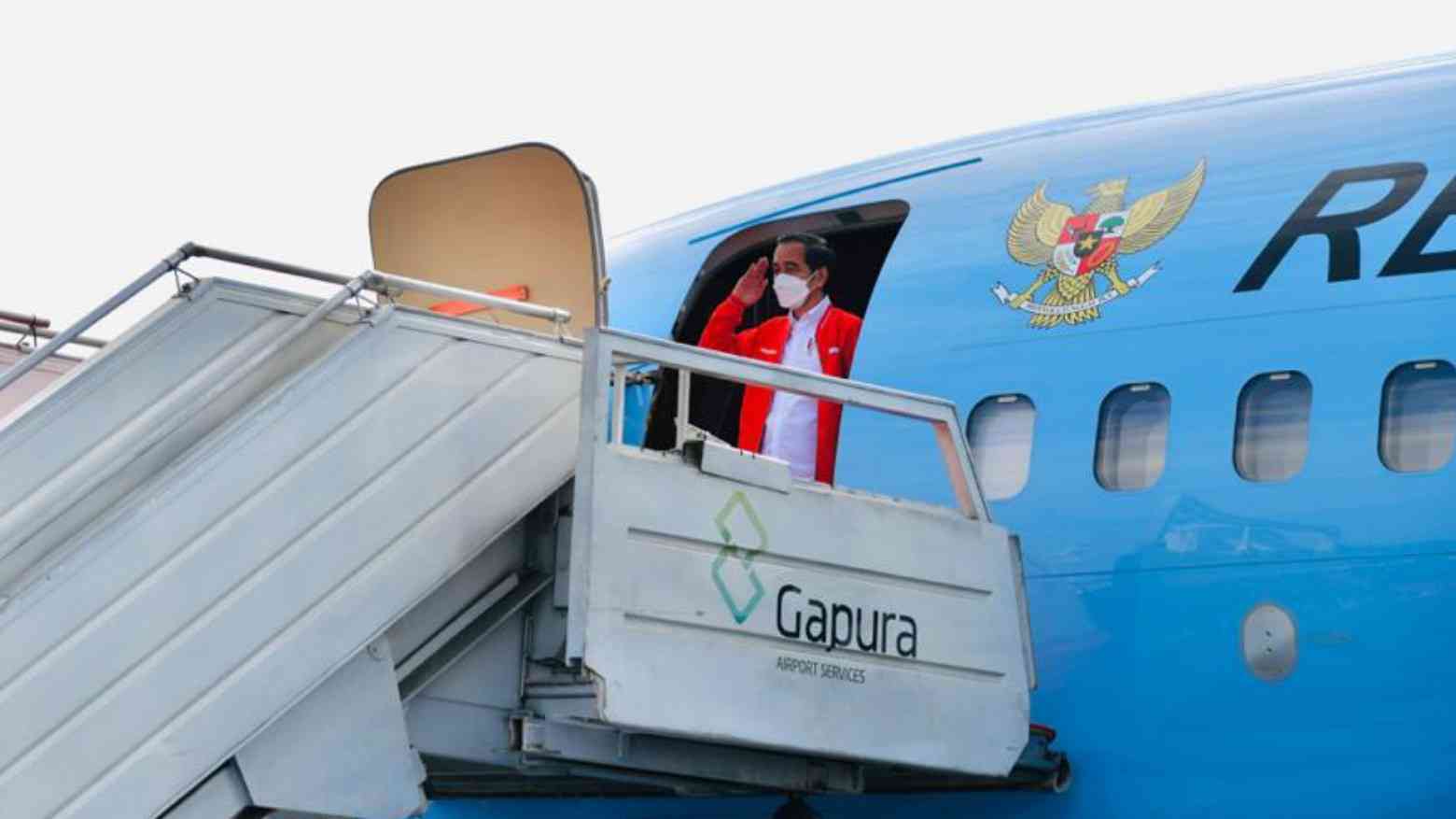 Presiden Joko Widodo Selasa pagi ini (26/01/2021) diagendakan untuk menuju Kota Palembang, Sumatera Selatan (Sumsel) guna melakukan kunjungan kerja. Foto : Ist.