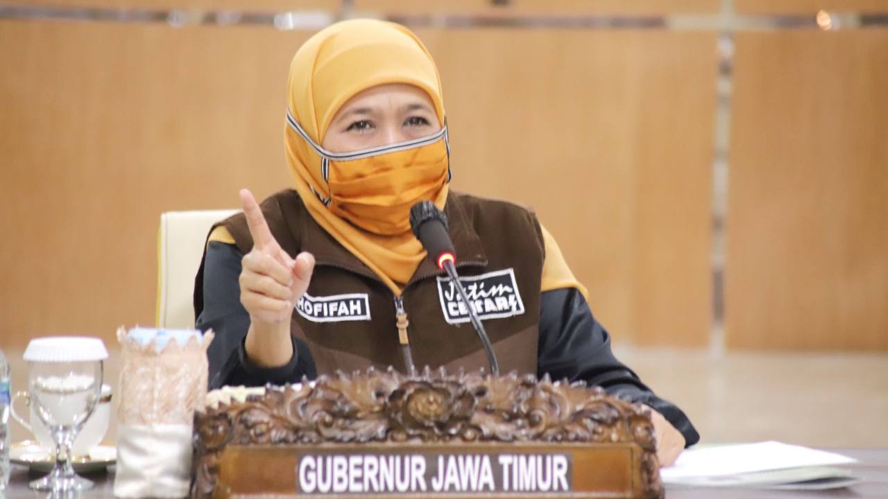 Gubernur Jatim, Khofifah Indar Parawansa. Foto: Ist.