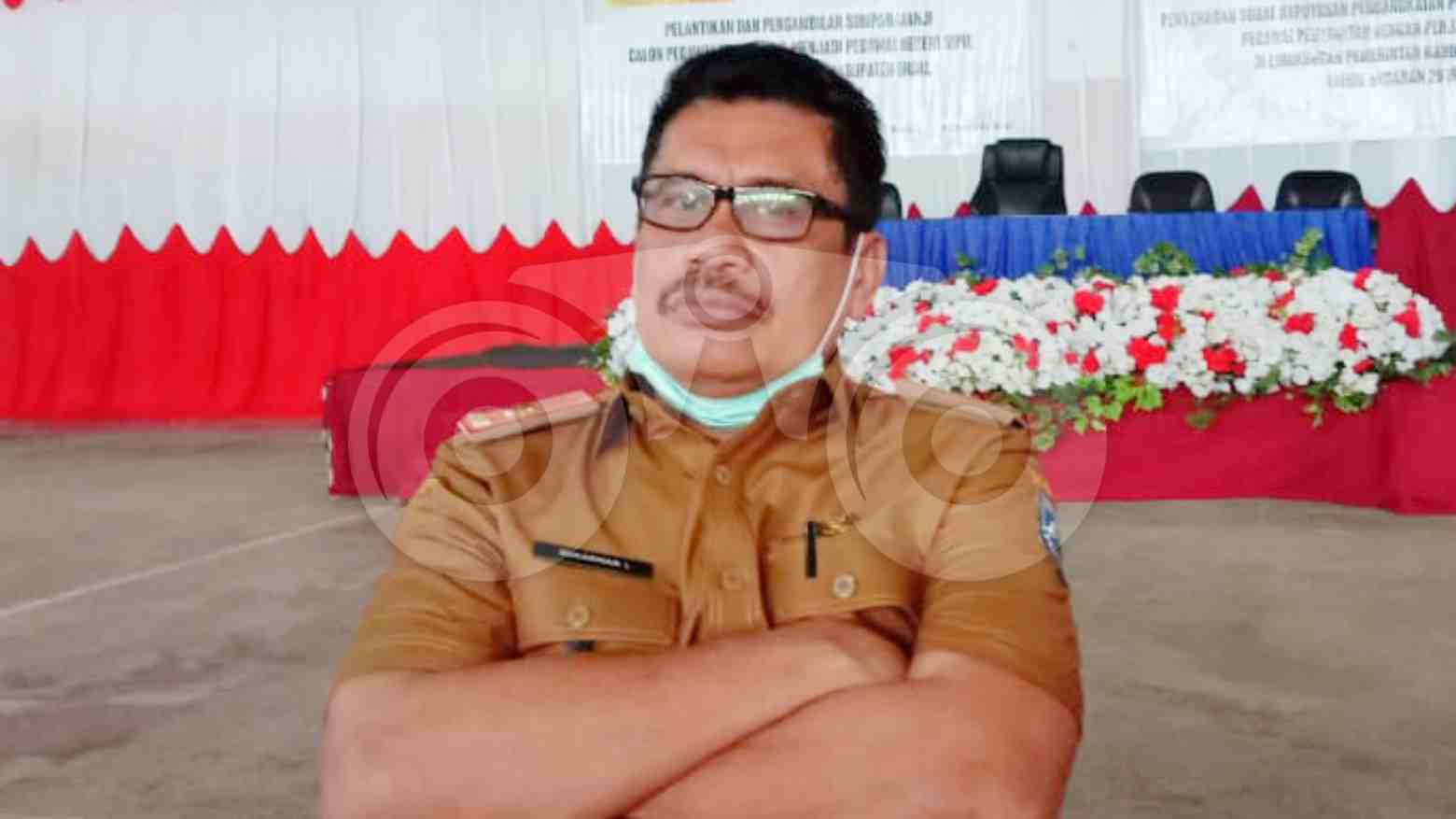 Kepala BKPSDM Muna, Sukarman Loke. Foto: Sunaryo/Telisik