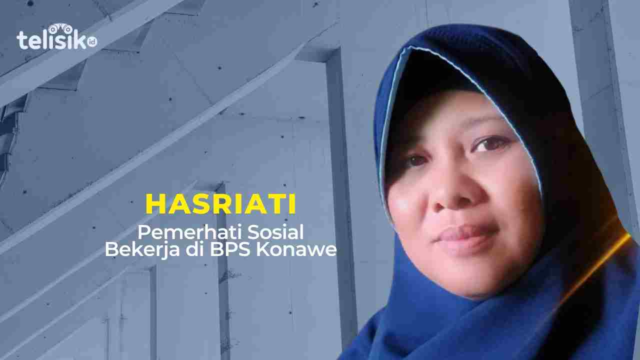 Hasriati, S.Pi, Pemerhati Sosial Bekerja di BPS Konawe. Foto: Ist.