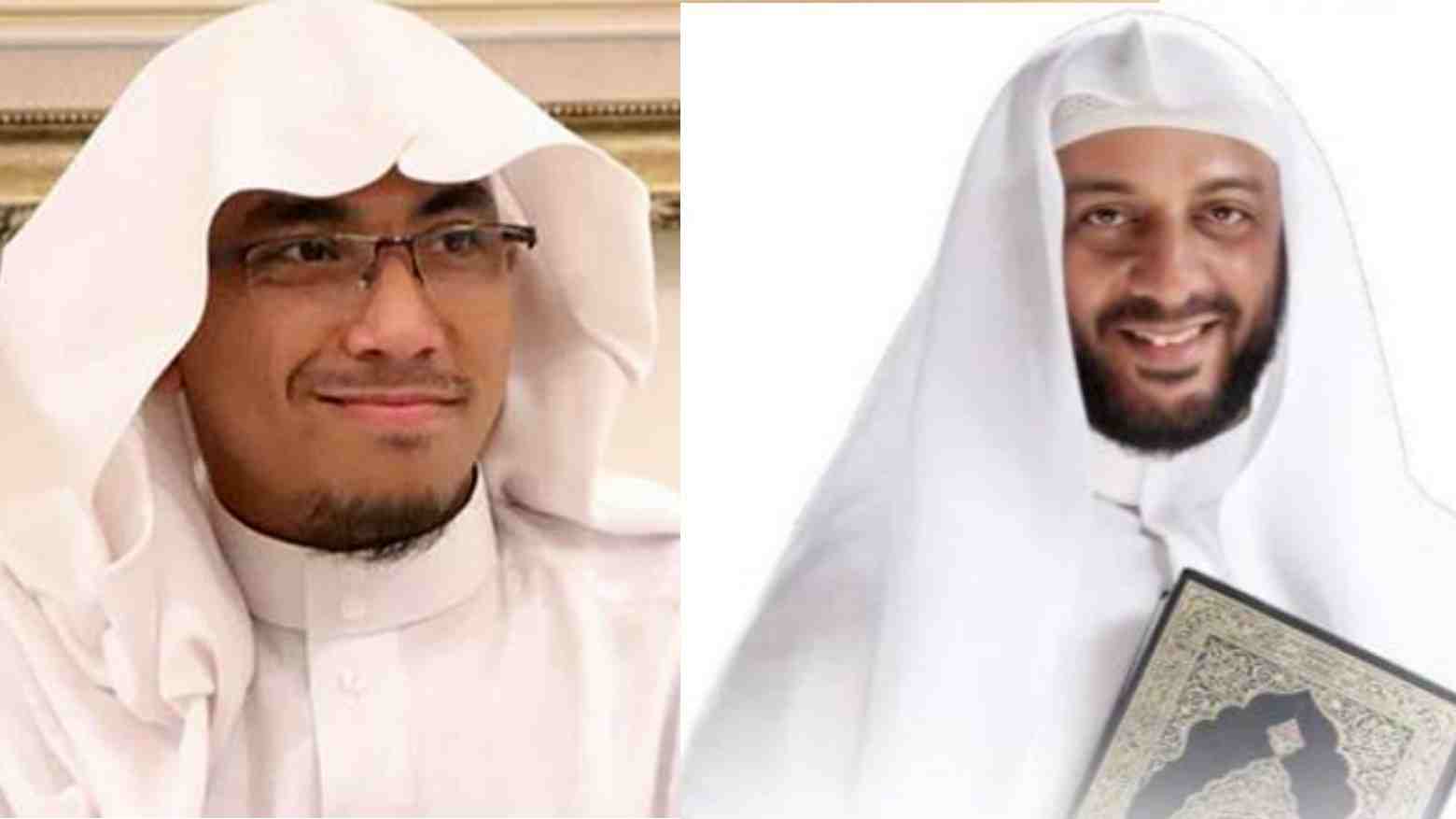 Mendiang Ustaz Maheer At-Thuwailibi dan Syekh Ali Jaber. Foto:Repro Google.com