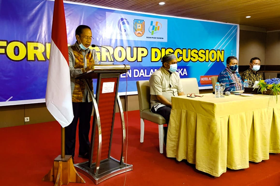 Forum Group Discussion Pemda melalui Dinas Kominfo Konsel. Foto: Ist.