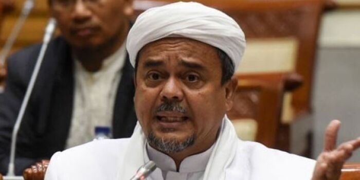 Habib Rizieq Shihab. Foto: Repro pikiranrakyat.com
