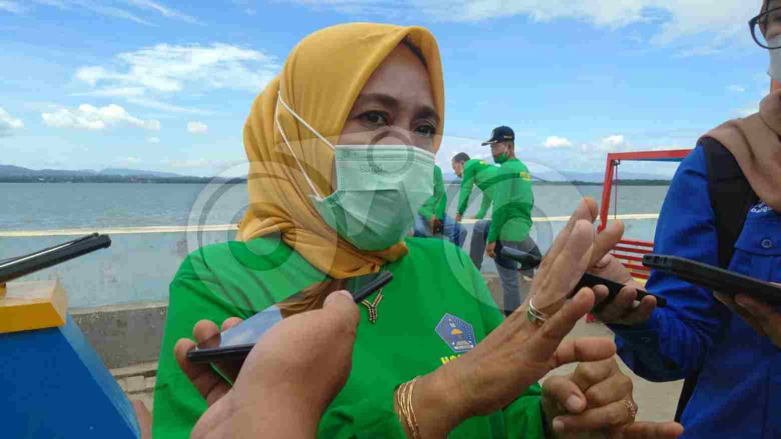 Kepala DLHK Kendari, Nismawati. Foto: Fitrah Nugraha/Telisik