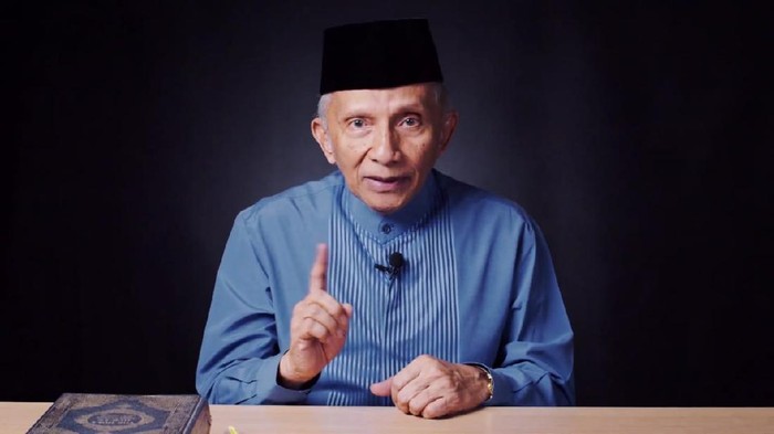 Amien Rais. Foto: Screenshot YouTube Amien Rais Official