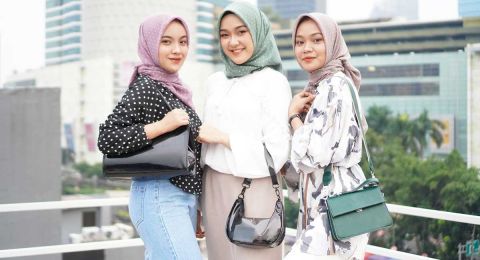 Deretan gaya hijab Ini diprediksi bakal populer di bulan Ramadan 2021. Foto: Repro Bugis Hijab