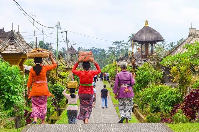 Suasana salah satu daerah di Bali. Foto: Repro Kompas.com