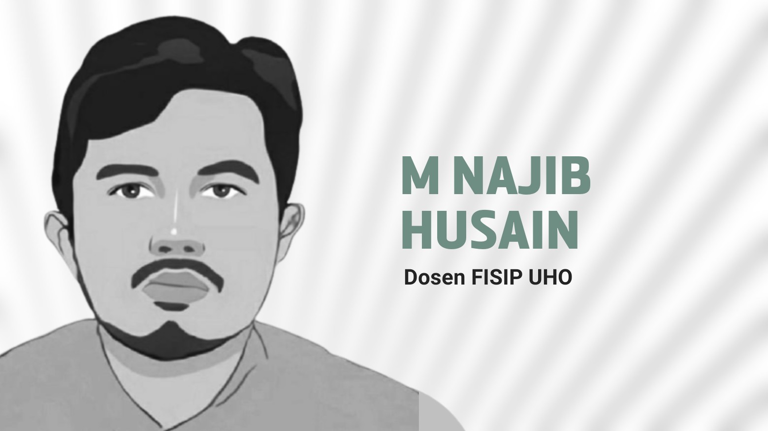 Dr. M. Najib Husain Dosen FISIP UHO. Foto: Ist.